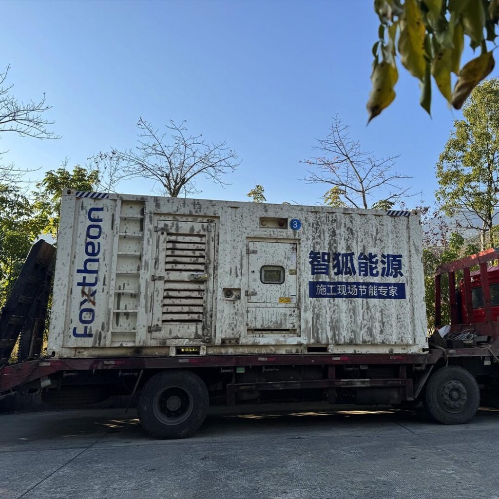 silent generator rental business