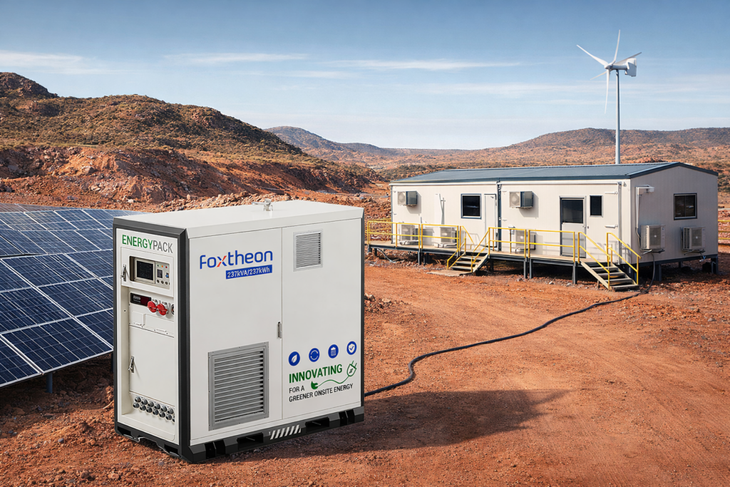 generator sizing for chillers BESS