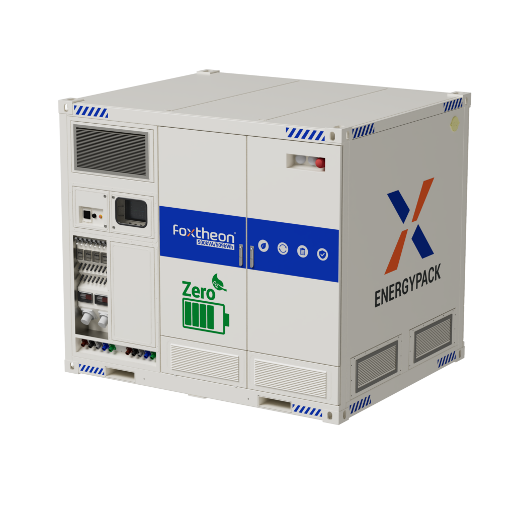 EnergyPack P500 hybrid energy storage system for construction and off-grid sites