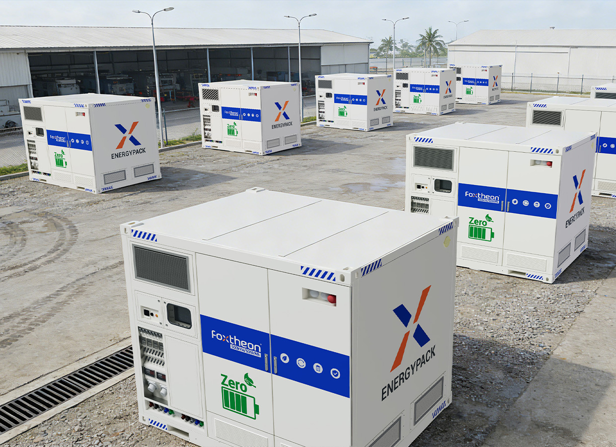 soft start for industrial motors using BESS