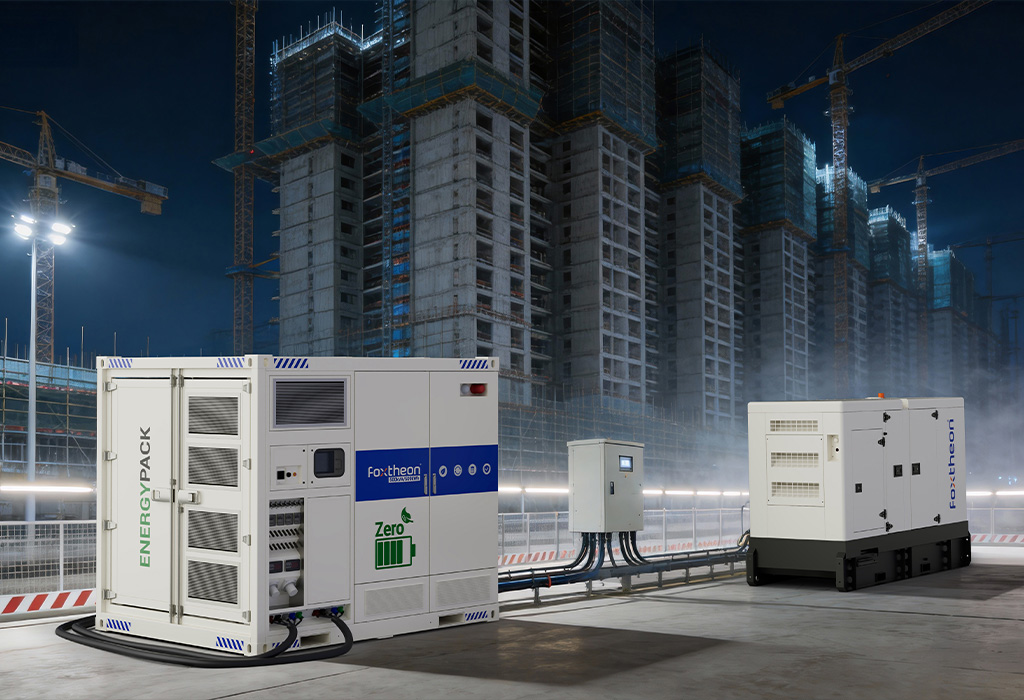 power for construction site HVAC