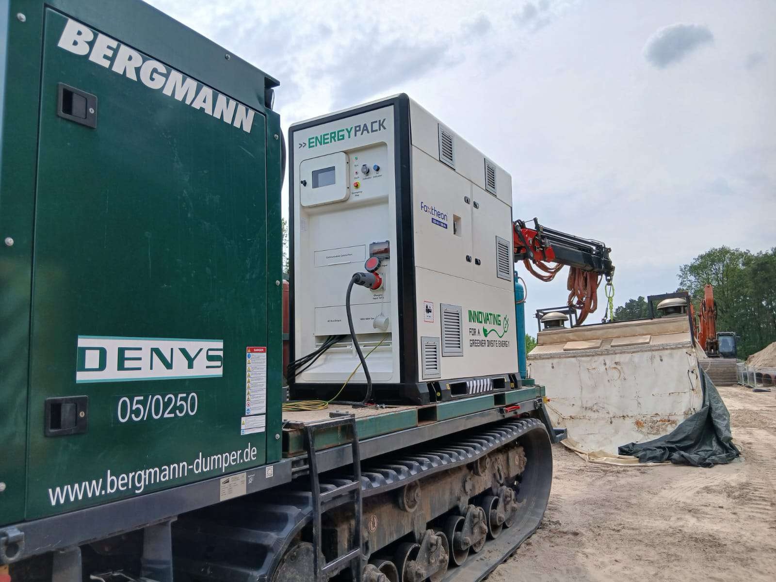 Application value of Hybrid BESS for trenchless construction power